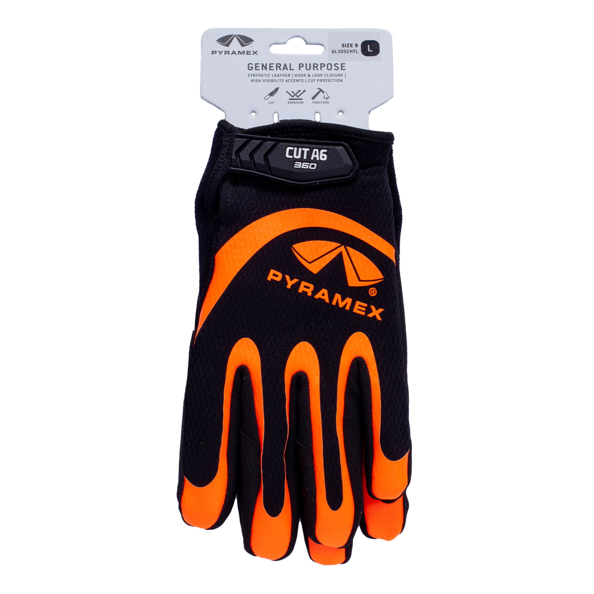 Pyramex Leather Palm 360 A6 ParaAramid liner Cut A5 H&L X3